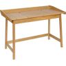 Woodman Bureau Walter scandinavisch design, houtfineer van eiken bruin