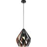 EGLO Hanglamp CARLTON 1 Hanglicht, hanglamp zwart