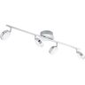 EGLO Led-plafondlamp Salto Led plafondlamp zilver