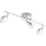 EGLO Led-plafondlamp Salto Led plafondlamp zilver