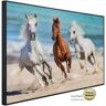 Papermoon Infraroodverwarming Horse kachel Run galop zeer aangename stralingswarmte multicolor 120 cm x 90 cm x 3 cm