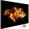 Papermoon Infraroodverwarming Vlammen zeer aangename stralingswarmte multicolor 120 cm x 90 cm x 3 cm