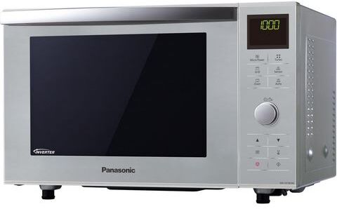 Panasonic combimagnetron NN-DF385MEPG, met grill, 23 liter gaarruimte  - 242.31 - zilver