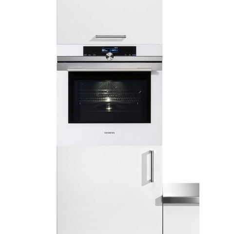 Siemens oven met magnetron en pyrolyse-zelfreiniging iQ700 HM676G0W1  - 1299.00 - wit