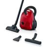 Bosch Stofzuiger BGLS2LR1H duurzame materialen, hygiënefilter, rood rood