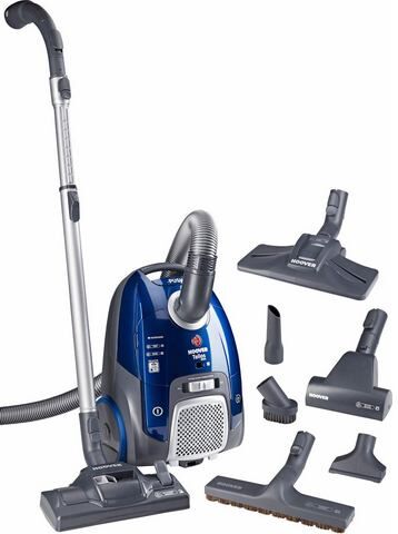 Hoover stofzuiger Telios Extra TX50PET, 550 W, met stofzak  - 135.19 - blauw