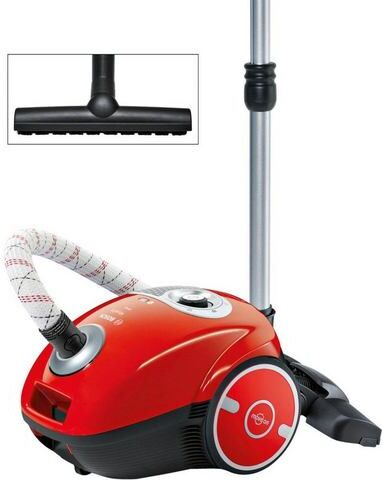 Bosch stofzuiger BGL35MON13 MoveOn, 600 W, met stofzak  - 122.69 - rood