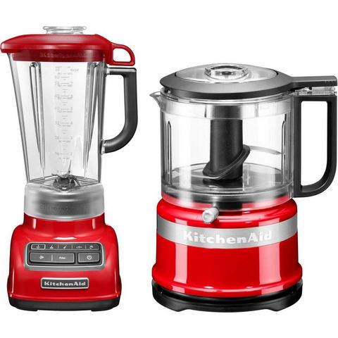 KitchenAid »5KSB1585EER und Mini Zerkleinerer 5KFC3516« blender  - 206.96 - rood