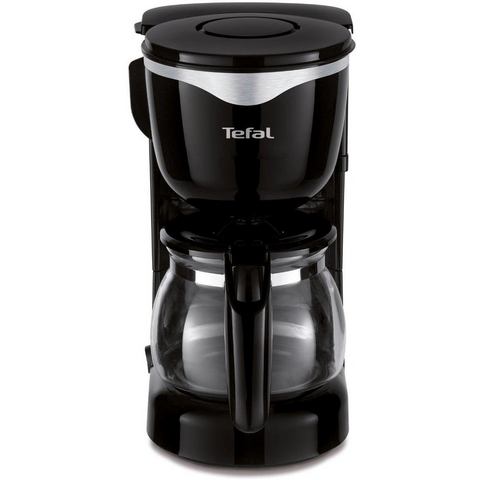 Tefal Koffiezetapparaat Mini CM340811, met glazen kan, edelstaal/zwart  - 29.99 - zilver