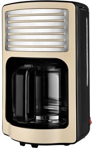 Team Kalorik »RETRO Kaffeeautomat TKG CM 2500 B« filterkoffieapparaat  - 57.19 - beige