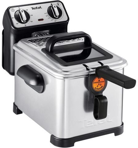 Tefal friteuse Filtra Pro Inox and Design FR5101, timer, warmte-isolerend  - 76.90 - zilver