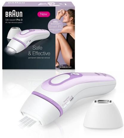 Braun IPL-ontharingsapparaat Silk·Expert Pro 3 PL3132, 300.000 lichtpulsen  - 349.99 - wit