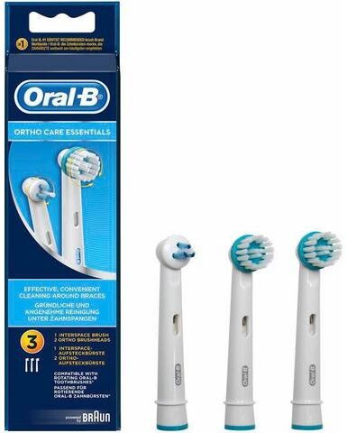 Oral B ORAL-B Opzetborstel OrthoCare Essential set van 3  - 14.99 - wit - Size: 3 stuks