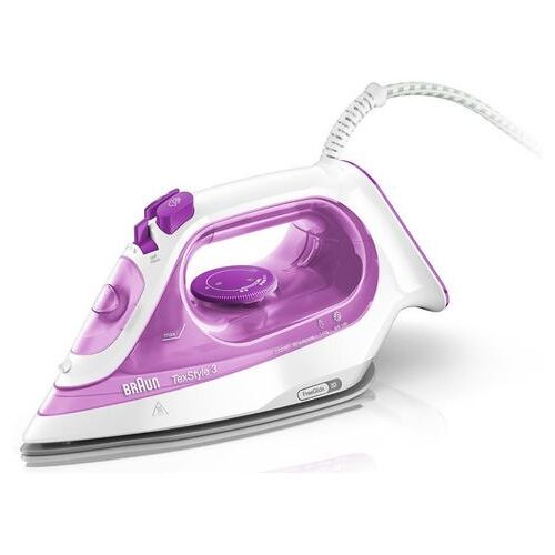 Braun Stoomstrijkijzer TexStyle 3 SI 3030 PU roze