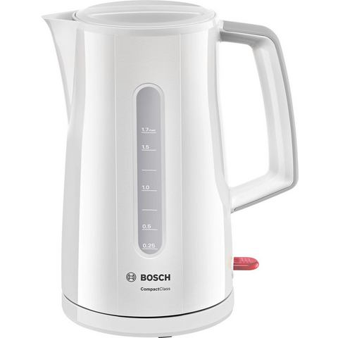 Bosch Waterkoker Compact Class TWK3A wit  - 24.00 - wit