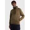 Tommy Hilfiger - Sweatshirt met verborgen Capuchon - S - Heren Groen Small male