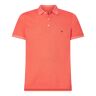 Tommy Hilfiger - slim polo - XXL - Heren Koraal rood 2X-Large male