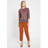 Ana Alcazar - Blouse Print Paars - 42 - Dames Print paars 42 female