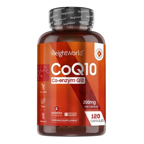 CoQ10 Ubiquinone capsules - 200 mg 120 Capsules