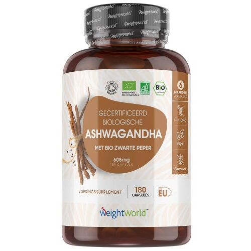 Ashwagandha capsules 605 mg - 180 Capsules