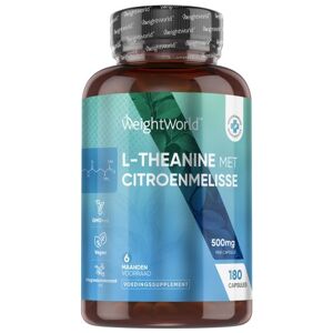 L-Theanine - 400 mg - 180 capsules - 6 maanden voorraad