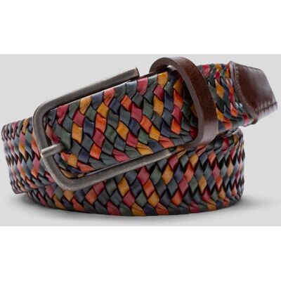 Meyer Riem Braid Elastic Super Stretch Leather Multicolor / male Meyer Riem Braid Elastic Super Stretch Leather Multicolor / male