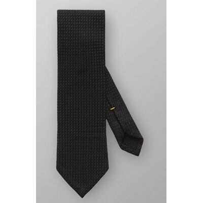 Eton Das Uni Structured Grenadine Tie Licht Grijs Melange / male Eton Das Uni Structured Grenadine Tie Licht Grijs Melange / male