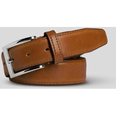 Meyer Riem Stretchleren Uni Color Licht Bruin / male Meyer Riem Stretchleren Uni Color Licht Bruin / male