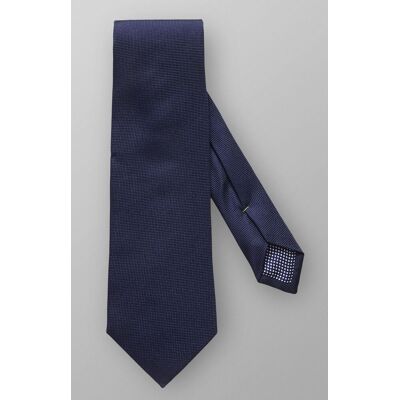 Eton Das Basket Weave Tie Donker Blauw Melange / male Eton Das Basket Weave Tie Donker Blauw Melange / male