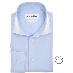 Ledûb Overhemd Stretch Mix Licht Blauw / male Ledûb Overhemd Stretch Mix Licht Blauw / male