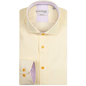 Giordano Overhemd Row Fresh Stripes Lichtgeel / male Giordano Overhemd Row Fresh Stripes Lichtgeel / male
