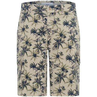 Brax Bermuda Brazil Palm Tree Shorts Beige / male Brax Bermuda Brazil Palm Tree Shorts Beige / male