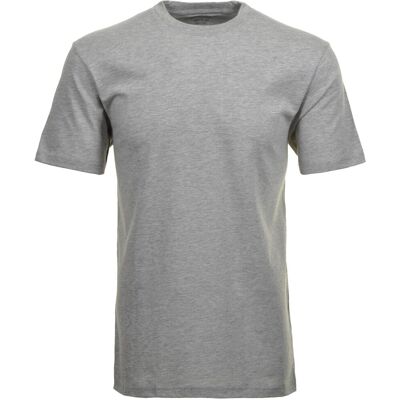 Ragman T-Shirt Uni Round Neck Single Jersey 2Pack Grijs Melange / male Ragman T-Shirt Uni Round Neck Single Jersey 2Pack Grijs Melange / male