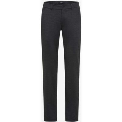 Brax Broek Thilo Stretch Fine Check Anthracite / male Brax Broek Thilo Stretch Fine Check Anthracite / male