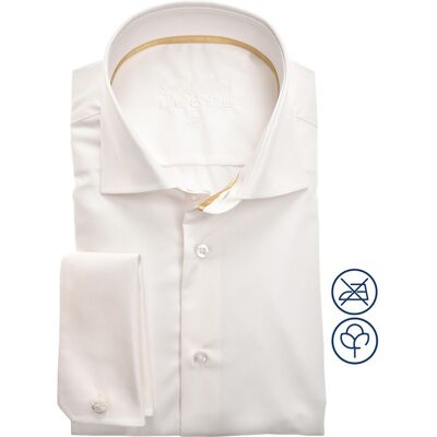 Ledûb Overhemd Special Edition Slim Fit Off White / male Ledûb Overhemd Special Edition Slim Fit Off White / male