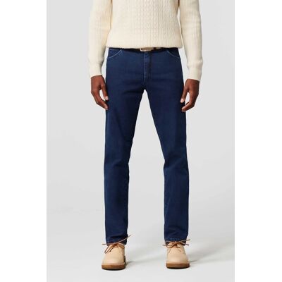 Meyer Jeans Dublin Performance Super Stretch Denim Organic Cotton Blend Blue Stone / male Meyer Jeans Dublin Performance Super Stretch Denim Organic Cotton Blend Blue Stone / male