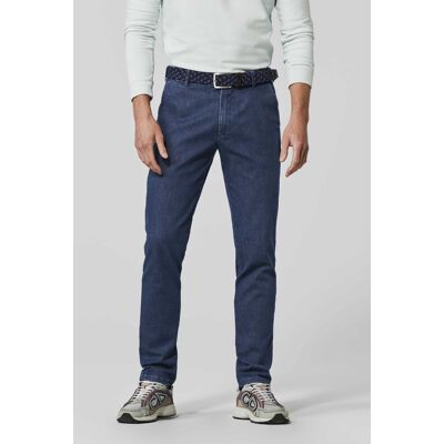 Meyer Jeans Oslo Ultralight Coolmax Denim Flatfront Organic Cotton Flex Dark Stone / male Meyer Jeans Oslo Ultralight Coolmax Denim Flatfront Organic Cotton Flex Dark Stone / male