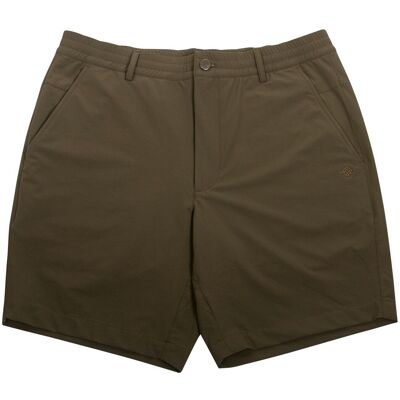 Baileys Bermuda Uni Color Flat-Front Olijf Groen / male Baileys Bermuda Uni Color Flat-Front Olijf Groen / male