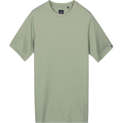Baileys T-Shirt Crew Neck Subtle Two-Tone Misty Green / male Baileys T-Shirt Crew Neck Subtle Two-Tone Misty Green / male