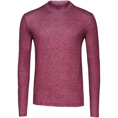 Desoto Trui Faux-Uni Casual Turtleneck Flanel Rood / male Desoto Trui Faux-Uni Casual Turtleneck Flanel Rood / male