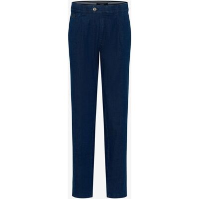 Brax Jeans Fred Bandplooi Zonder Omslag Smart Denim Regular Blue / male Brax Jeans Fred Bandplooi Zonder Omslag Smart Denim Regular Blue / male