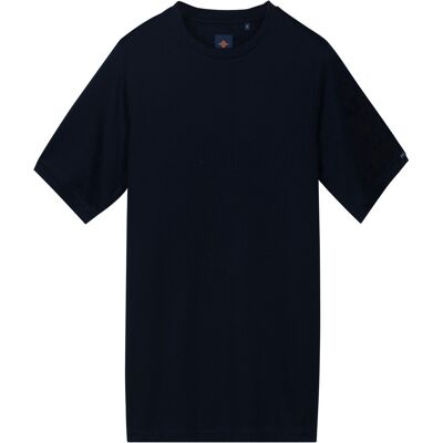 Baileys T-Shirt Crew Neck Subtle Two-Tone Dark Blue / male Baileys T-Shirt Crew Neck Subtle Two-Tone Dark Blue / male