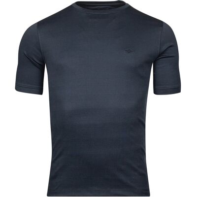Baileys T-Shirt Crew Neck Two-Tone Interlock Dark Blue / male Baileys T-Shirt Crew Neck Two-Tone Interlock Dark Blue / male
