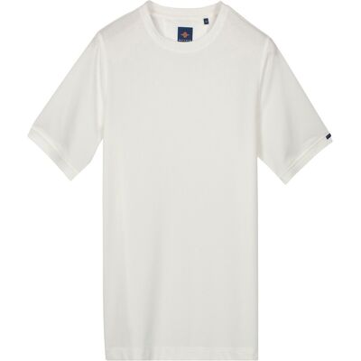 Baileys T-Shirt Crew Neck Subtle Two-Tone Off White / male Baileys T-Shirt Crew Neck Subtle Two-Tone Off White / male