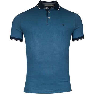 Baileys Polo Cotton Jersey Yarn Dyed Fine Stripes Dark Blue / male Baileys Polo Cotton Jersey Yarn Dyed Fine Stripes Dark Blue / male
