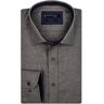 Giordano Overhemd Edward Cutaway Solid Twill Donker Groen / male