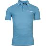 Giordano Polo Dave Piqué Solid Subtle Texture Blauw / male