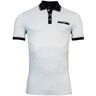 Giordano Polo Rico Two-Tone Technical Piqué Licht Groen / male