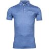 Thomas Maine Casa Polo Tech Melange Midden Blauw / male