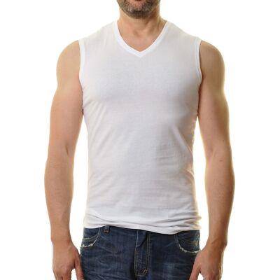 Ragman Ondermode Uni Bodywear Single Jersey 2Pack Wit / male Ragman Ondermode Uni Bodywear Single Jersey 2Pack Wit / male
